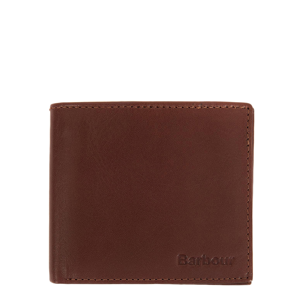 Barbour Colwell Leather Billfold Wallet